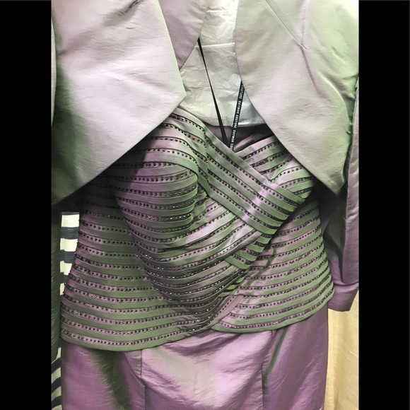 Daymor Couture,Sweetheart Dress 243,opal color,NWT - Picture 8 of 17